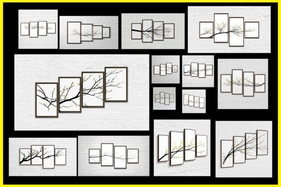 Download Modern Botanical Multi Panel Printable - Botanical Collection