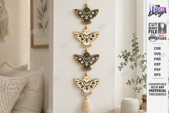 Download Layered Hanging Ornament Laser Cut | CNC - Premium Resources