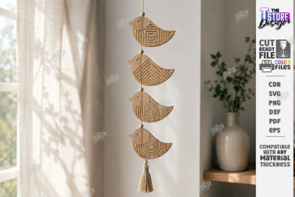Download Layered Hanging Ornament Laser Cut | CNC - Premium Bundle