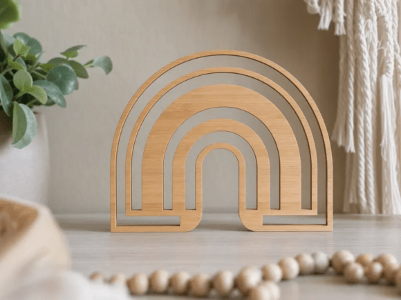 Download Wooden Rainbow Tabletop Laser Cut - Premium Bundle