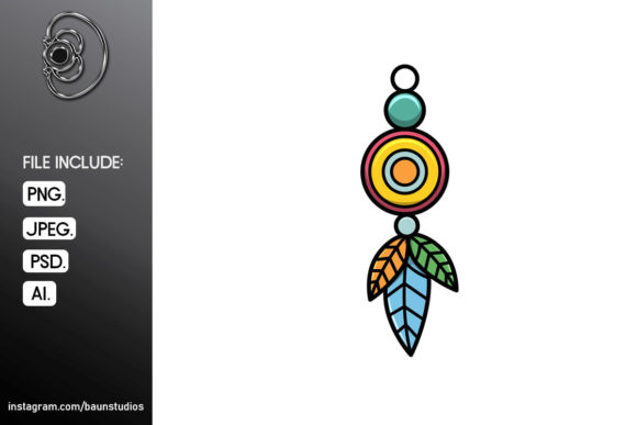 Download Hanging Decor Boho Cartoon Illustration - Illustration Collection