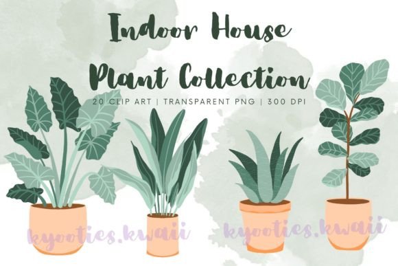 Download Indoor House Plant Clip Art Collection - House Collection